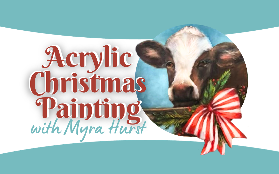 Acrylic Christmas Painting