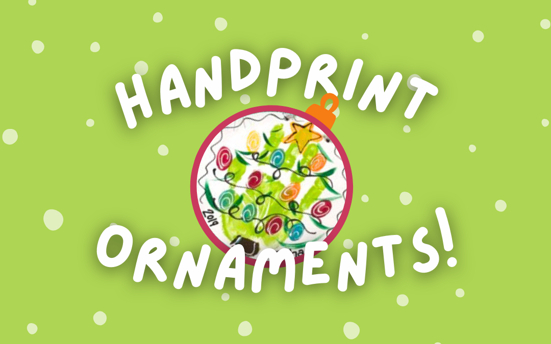 Handprint Ornaments
