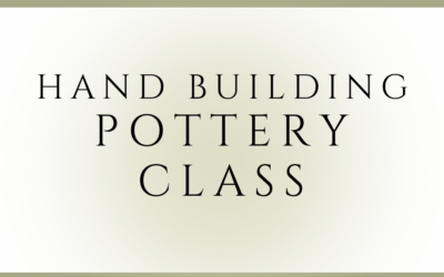 Adult Pottery Class