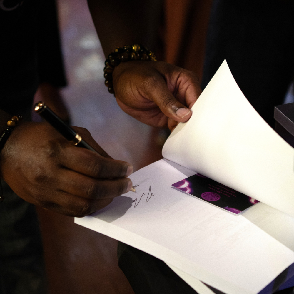 arts affair author signing book